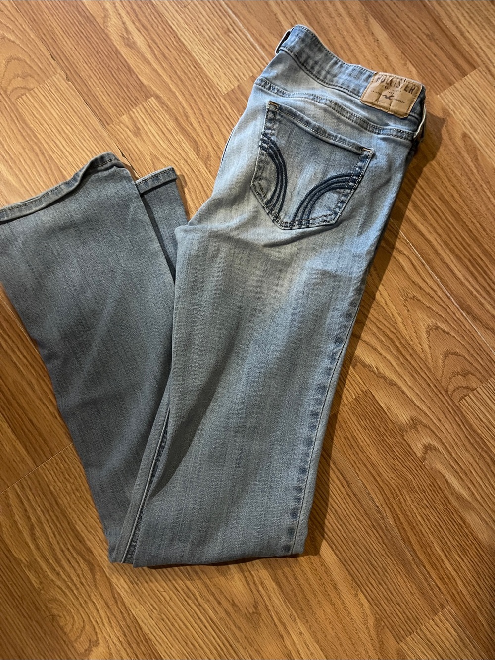Hollister Women's Light Blue Skinny Jeans
